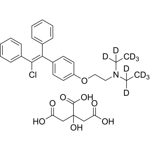 Zuclomiphene d10 Citrate salt